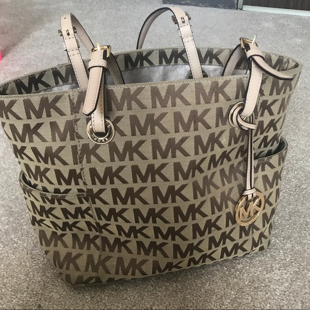 Michael Kors 2-strap, over-the-shoulder purse